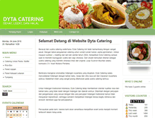 Tablet Screenshot of dytacatering.com